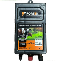 Aparelho Cerca Eletrica Gado Eletrificador Rural Fortek 40km
