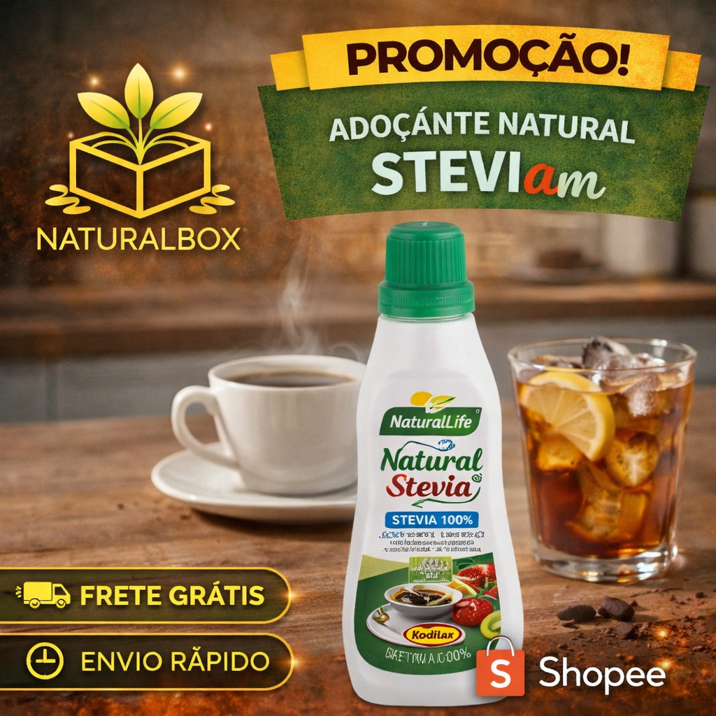 Adoçante Natural Stevia Kodilar 80g