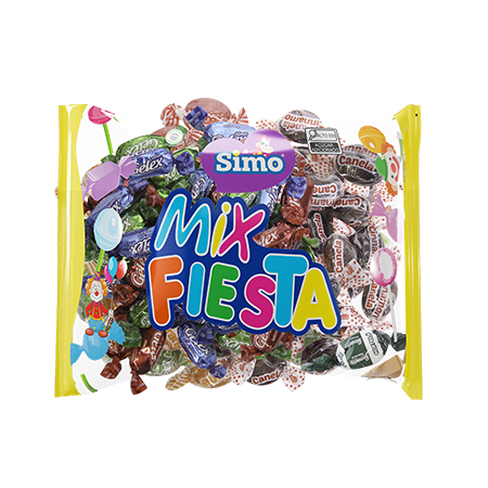 Mix Fiesta Simonetto Sortido 1,5KG ou 500G – Balas, Pirulitos e Gomas | Kit Festa Completo | Aniversário