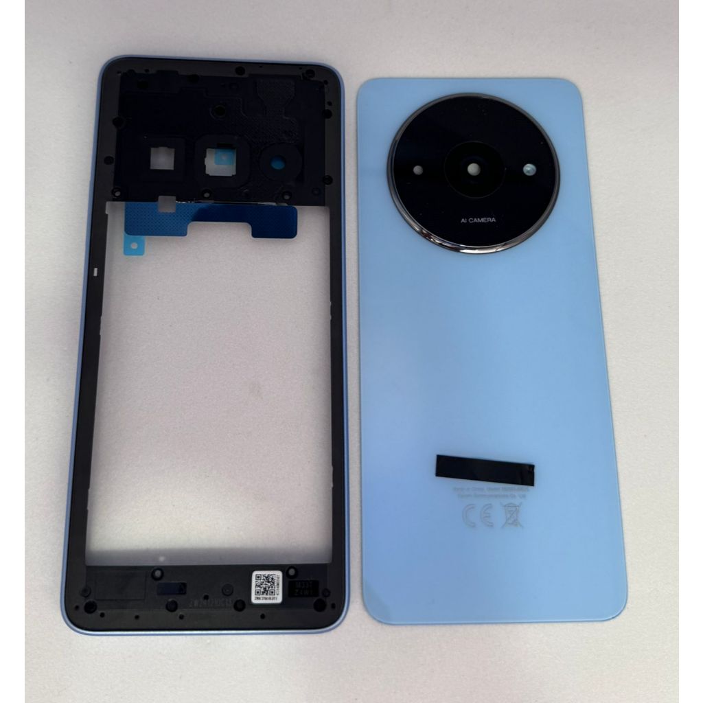 TAMPA+ARO CENTRAL DA CARCAÇA COMPATIVEL REDMI A3 NOVO COM LENTE BOTÕES