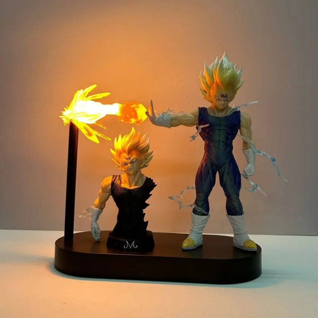 Action Figure Vegeta Majin Com Led Dragon Ball Z
