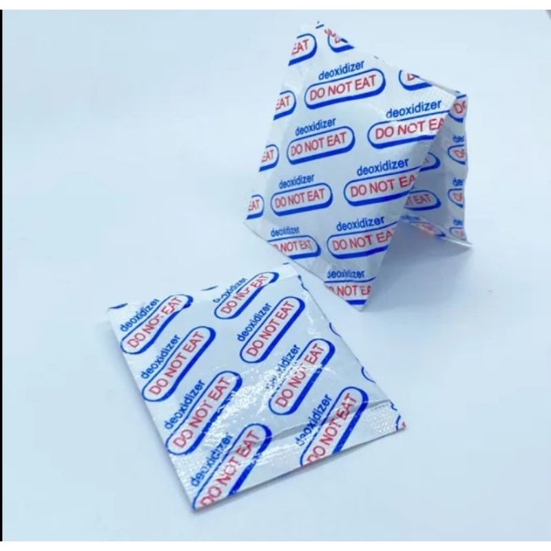 ABSORVEDOR DE OXIGÊNIO PARA ALIMENTOS 20 UNIDADES FRACIONADOS DE 10x10