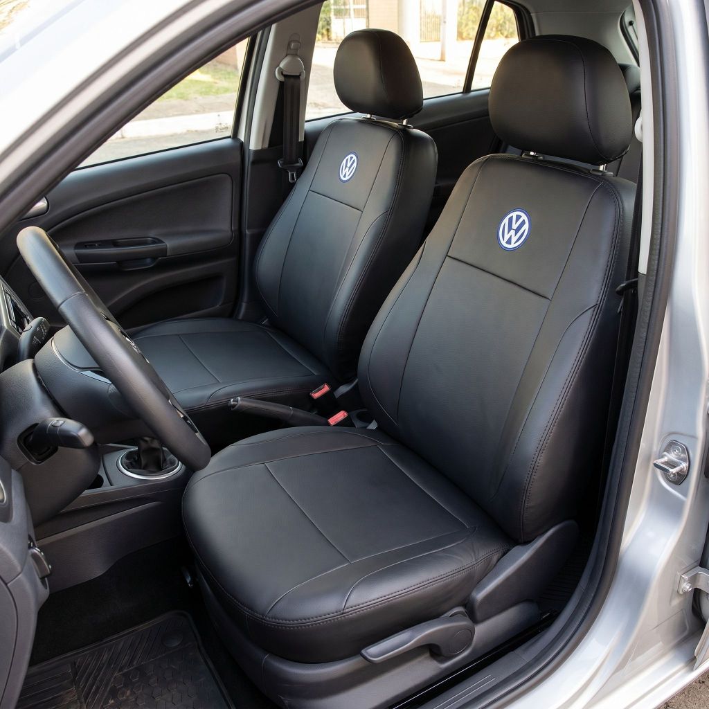 Capas Para Bancos Automotivos SOB MEDIDA GOL G1 G2 G3 G4 G5 G6 G7 em Couro Premium Para Carro Volks