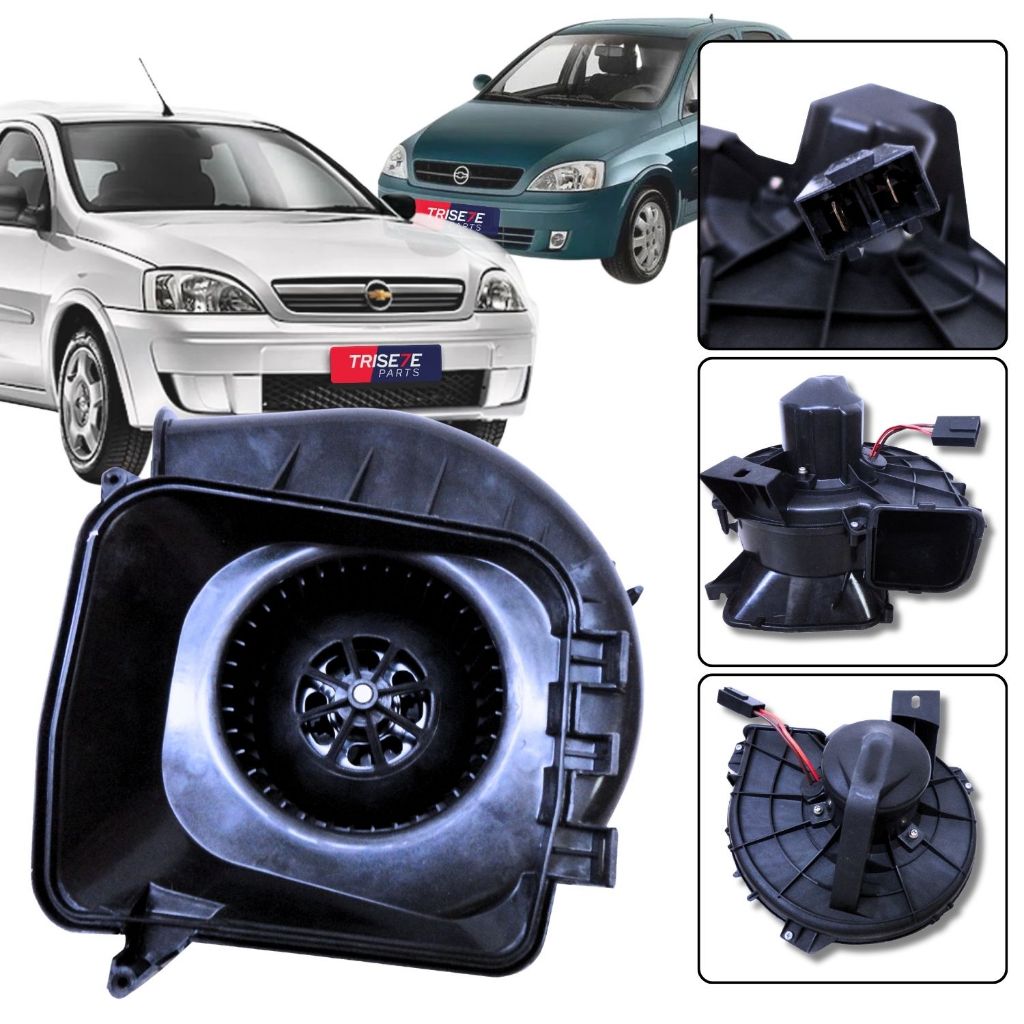 Ventilador Interno do GM Corsa Montana 1.0 1.8 Com Ar 2002 2003 2004 2005 2006 2007 2008 2009 2010
