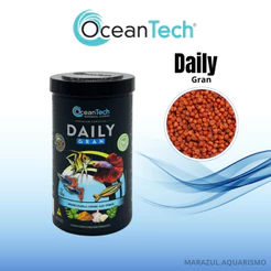 Ração Daily Gran Ocean Tech Para Peixes Ornamentais - Nutrição Premium Completa