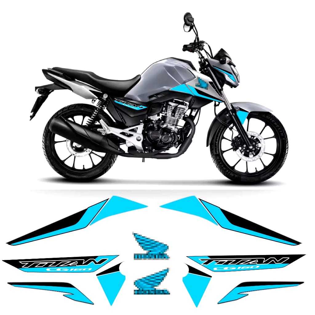 Kit Adesivos CG Titan 160 2025 e 2026