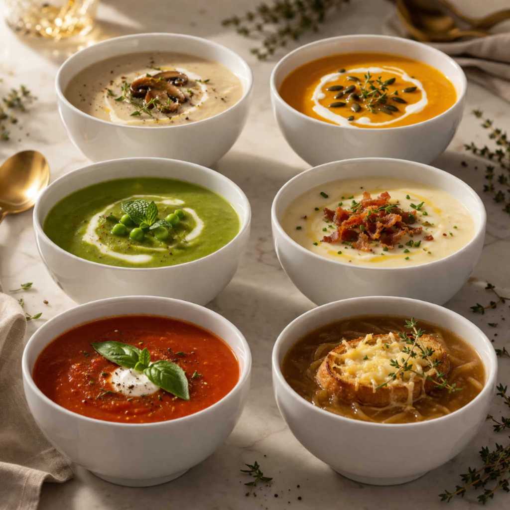 Kit 6 Tigelas Porcelana Branca 500ml Para Sopa Caldo Açaí Feijoada Bowl Cozinha Restaurante