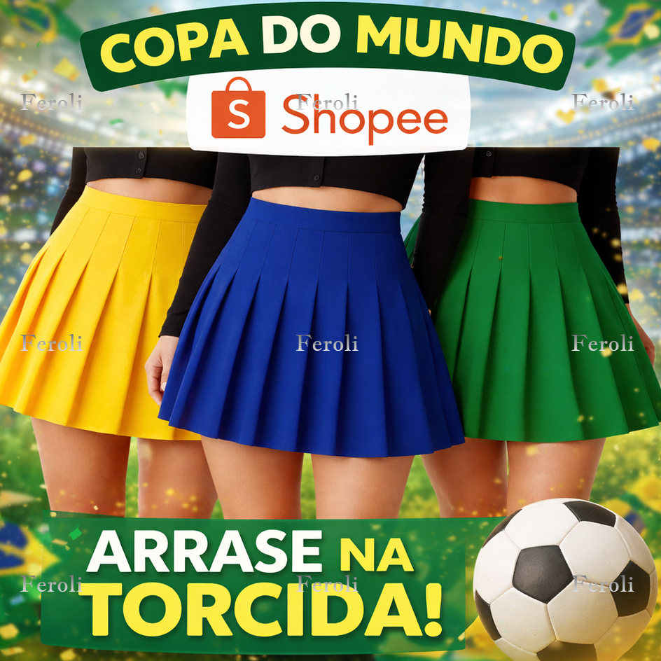 SAIA ADULTO  E INFANTIL  /COLEGIAL / ANIME / COSPLAY / PREGUEADA  COPA DO MUNDO 2026