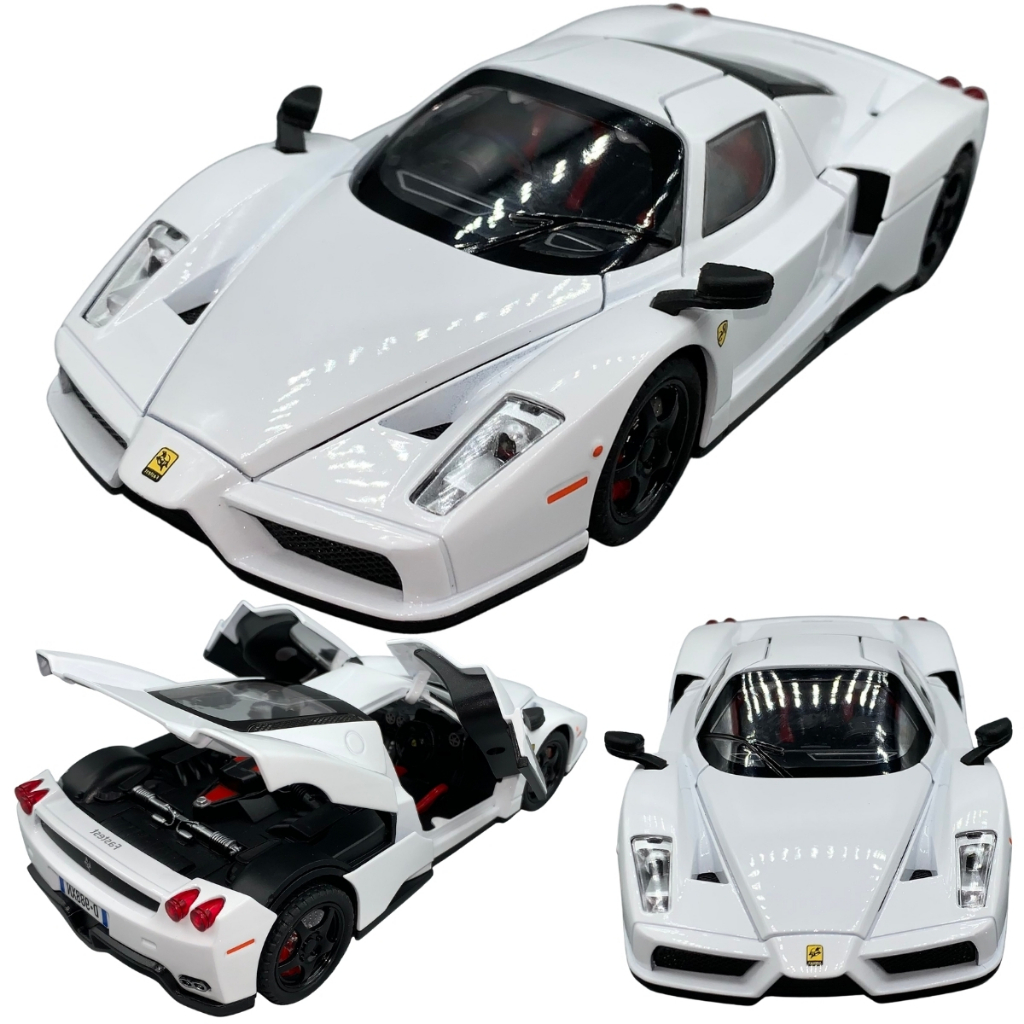 Miniatura Carro Ferrari Enzo 2002 Escala 1:22 Coleção Metal