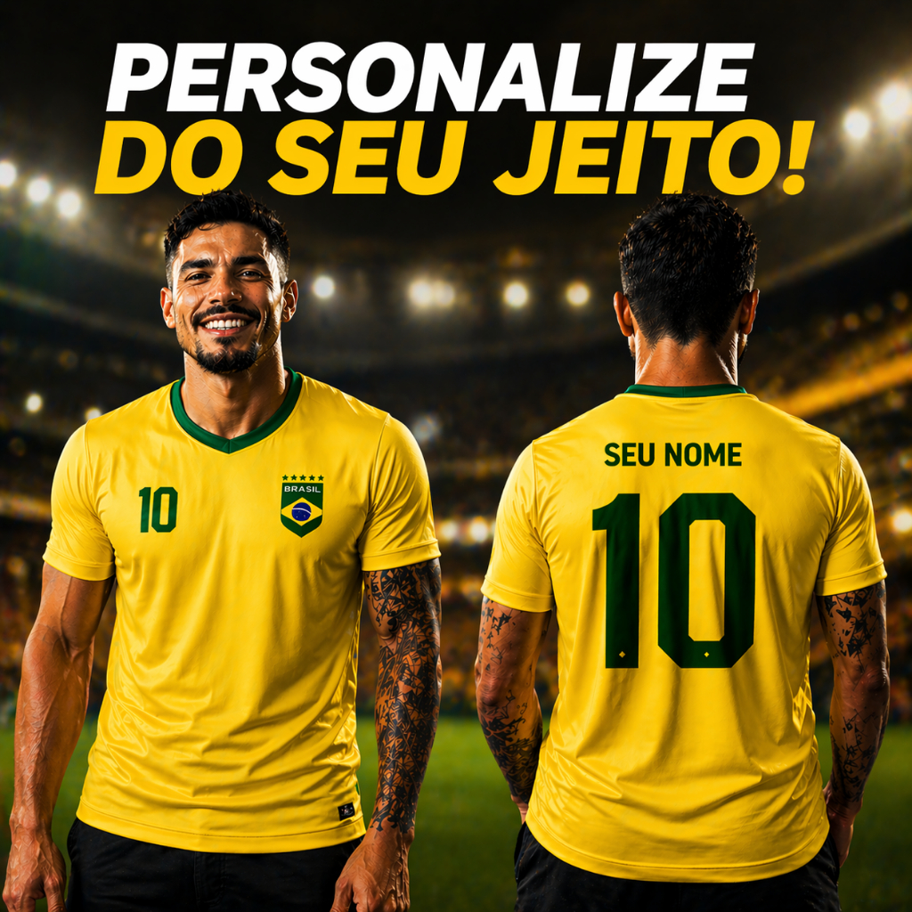 CAMISETA COM ESTAMPA PERSONALIZADA UNISSEX 100% ALGODÃO SUA ART FRASE FOTO OU LOGO DE ALTA DEFINIÇÃO