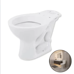 Vaso Bacia Para Caixa Acoplada Lorenzetti Joy BA‑32 7711049 Louça Sanitária 37x45cm Branco
