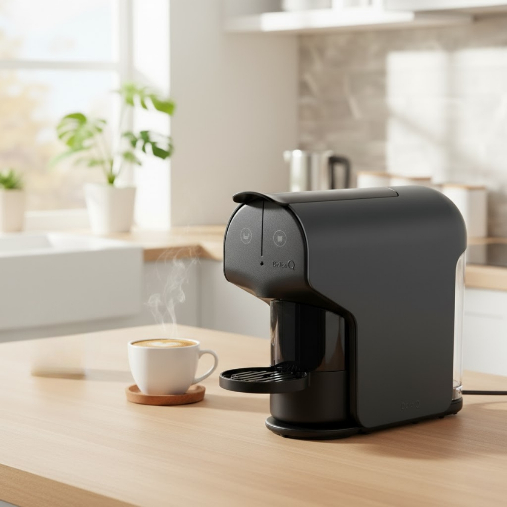 Imagem Cafeteira Café Expresso Cápsulas Delta Q Quick Chumbo 127V