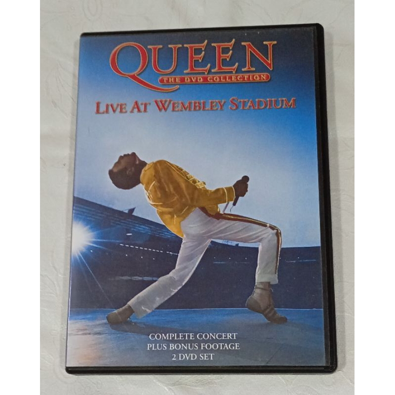 DVD ( DUPLO) QUEEN - LIVE AT WEMBLEY STADIUM