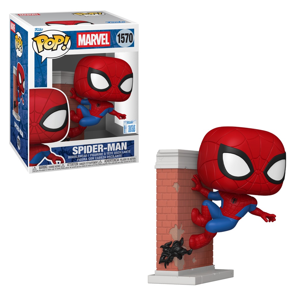 FUNKO POP MARVEL SPIDER-MAN EXCLUSIVE - SPIDER-MAN 1570 NOVO ORIGINAL