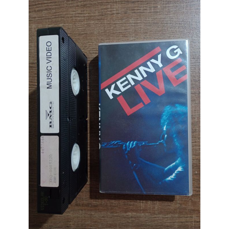 Fita VHS Show Kenny G Live