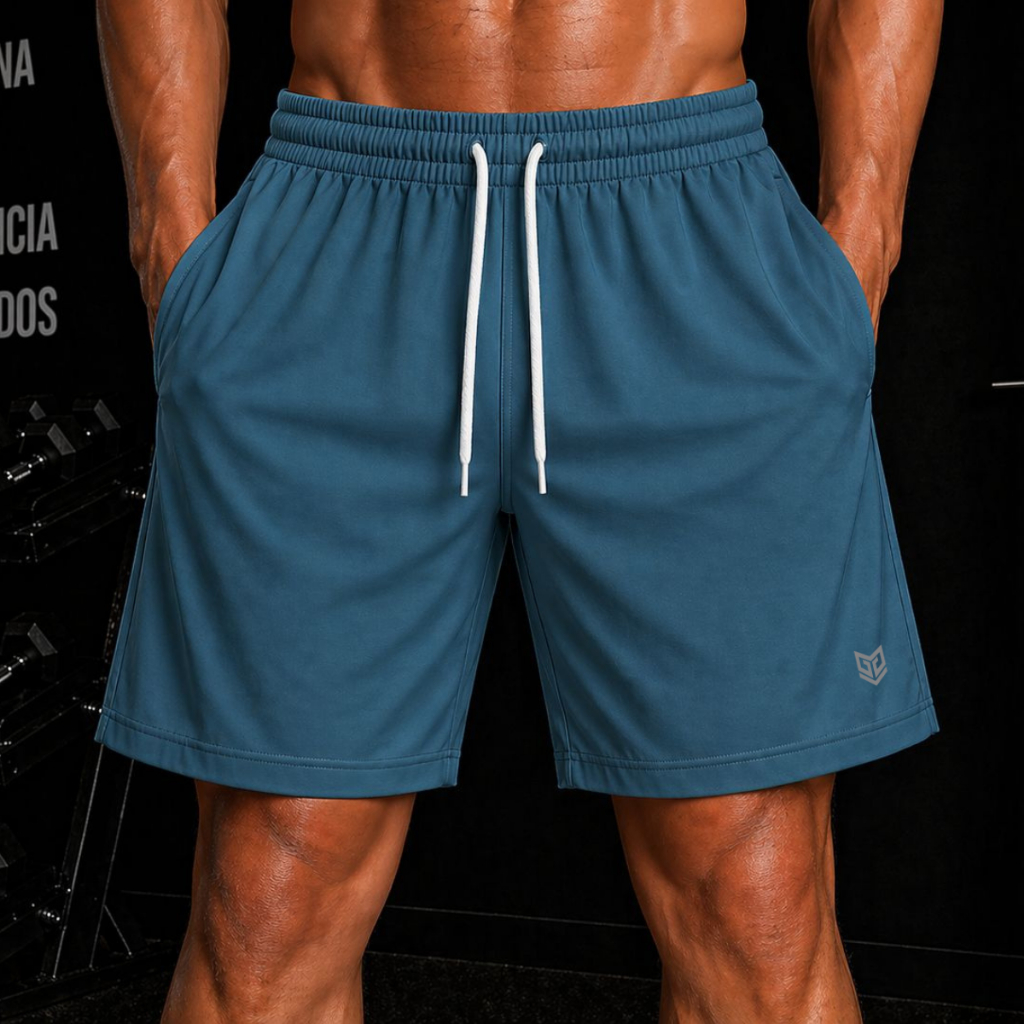 Bermudas Masculina Tactel Elastano Dry fit Academia Treino Praia Cor Neon