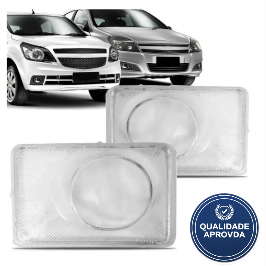 Par Lente Farol Milha Vectra 2006 07 08 09 10 2011, e Agile 2010 2011 2012 2013