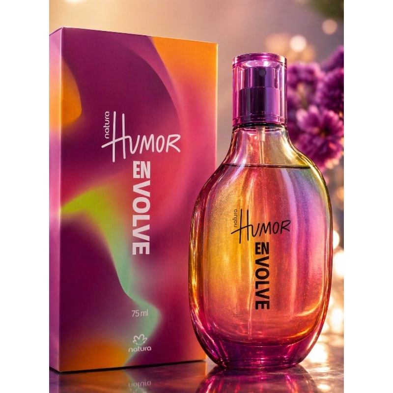 desodorante Colonia Natura Humor Envolve - 75 ml - floral aldeidico moderado
