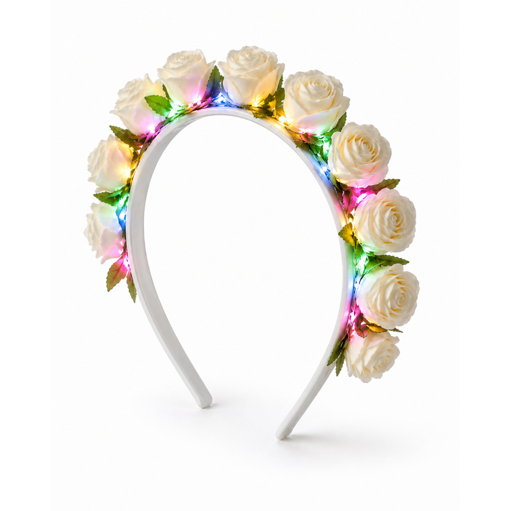 Tiara Flores De Led