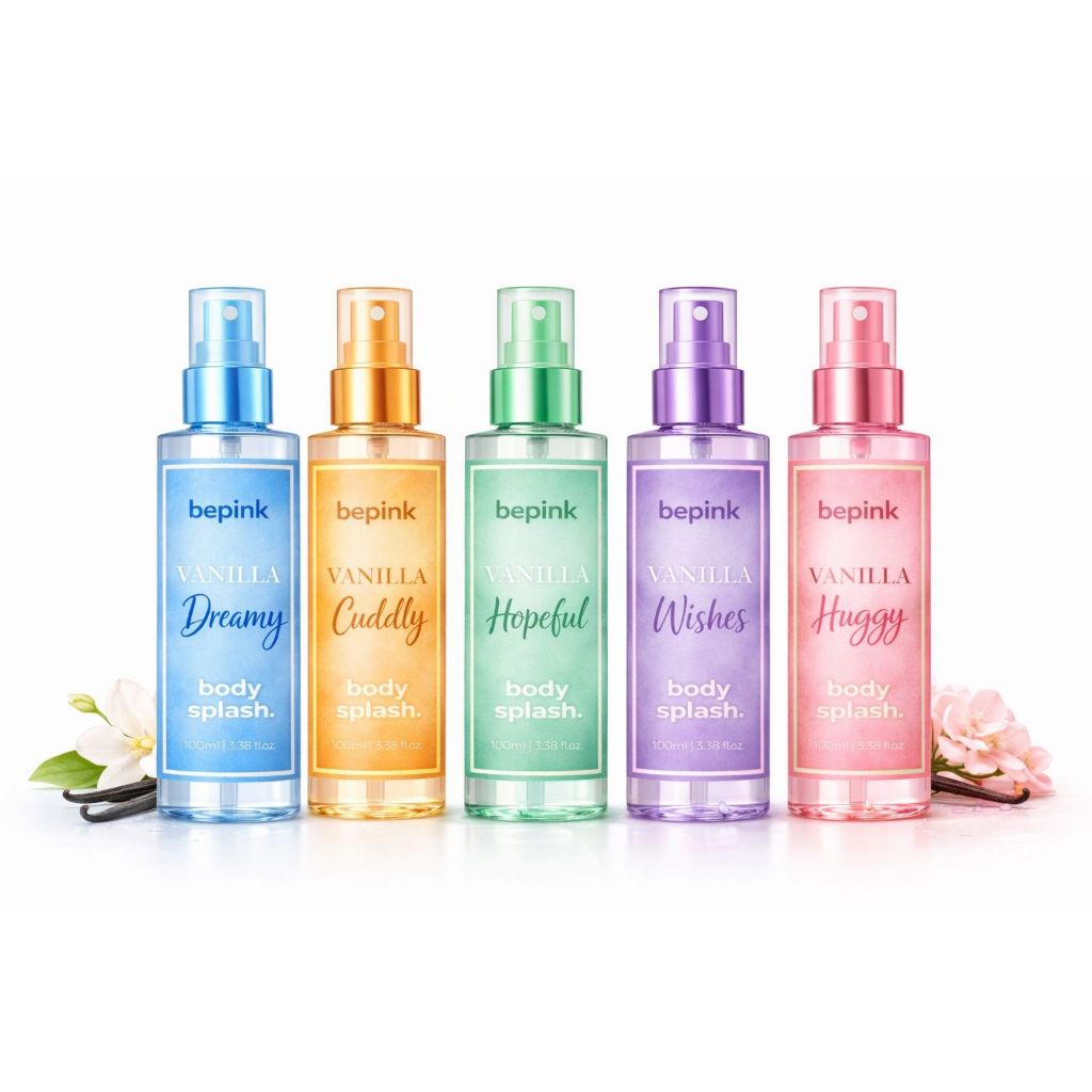 BODY SPLASH BAUNILHA VANILLA VIRGINIA WEPINK BEPINK HUGG