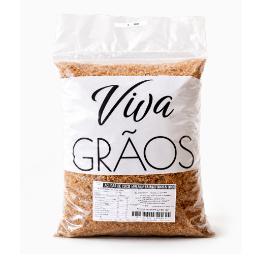 AÇÚCAR DE COCO 1KG - NATURAL, VEGANO E SEM GLÚTEN