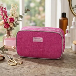 Necessaire Grande com Alça Lateral Impermeável Jacki Design