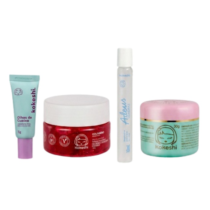 Kit Rejuvenescimento Kokeshi Colágeno Anti Olheiras Hidratante