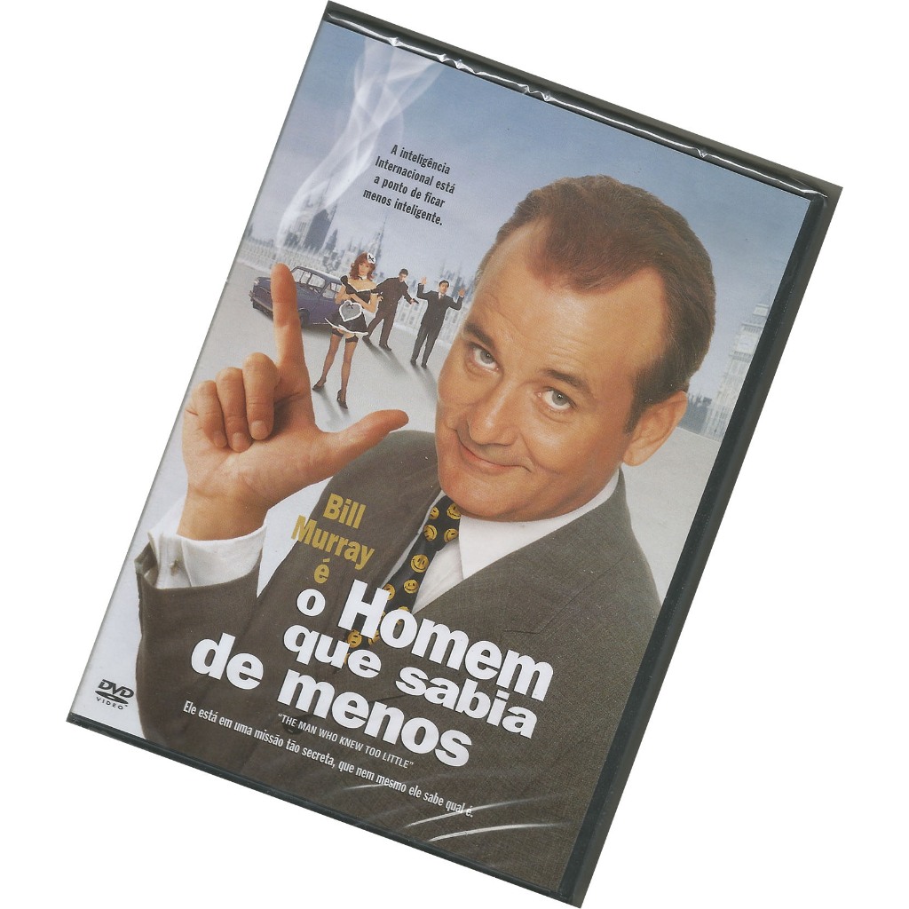 Dvd O Homem Que Sabia De Menos Com Bill Murray Legendado Lacrado