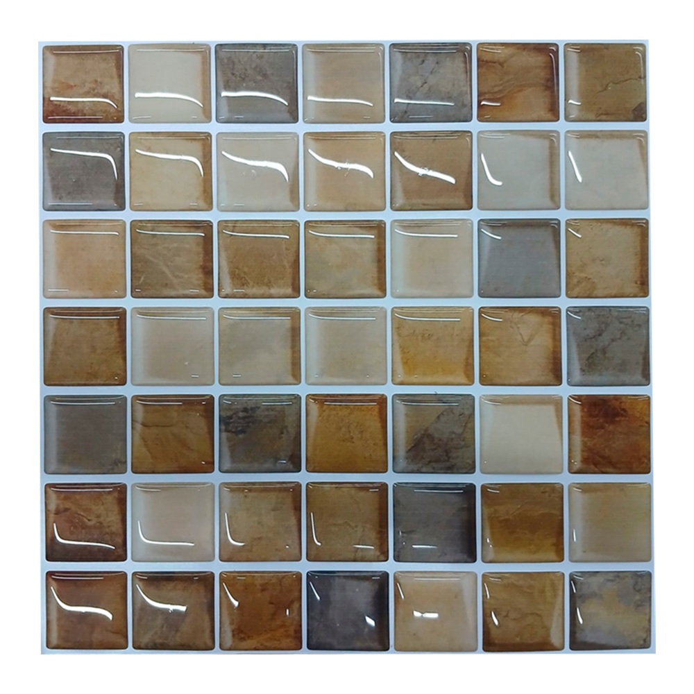 Pastilha Adesiva Granito Vidro Resinada Kit 8 Placas