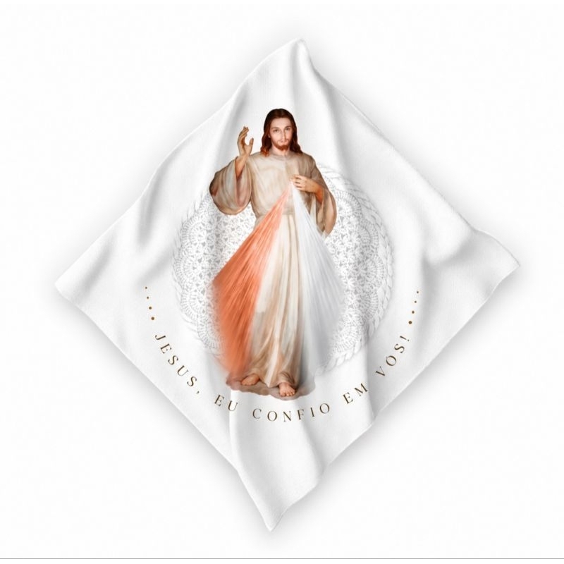 Lenço da Misericórdia / Lenço Jesus Misericordioso