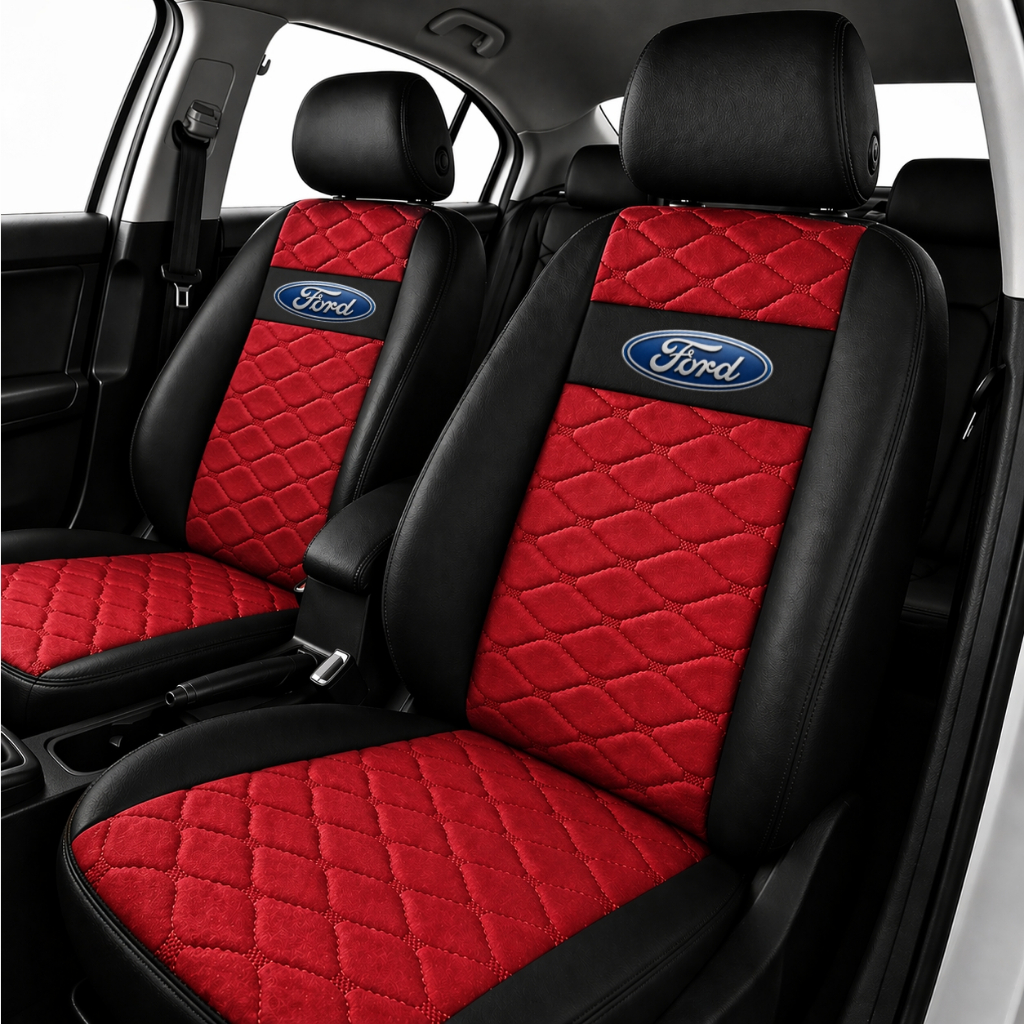 Capa Banco Carro Couro 3d Ford/ Fiesta/ Focus/ Ecosport/ ford KA/ ECOSPORT