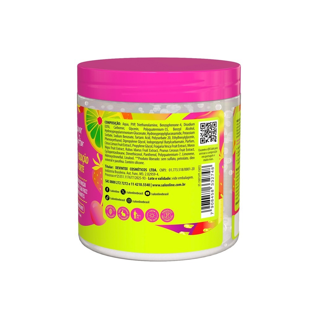 Kit Duplinha de Gelatinas Xêrosa Glamour Chic + #todecacho Pink Lemonade — imagem 2 de 2