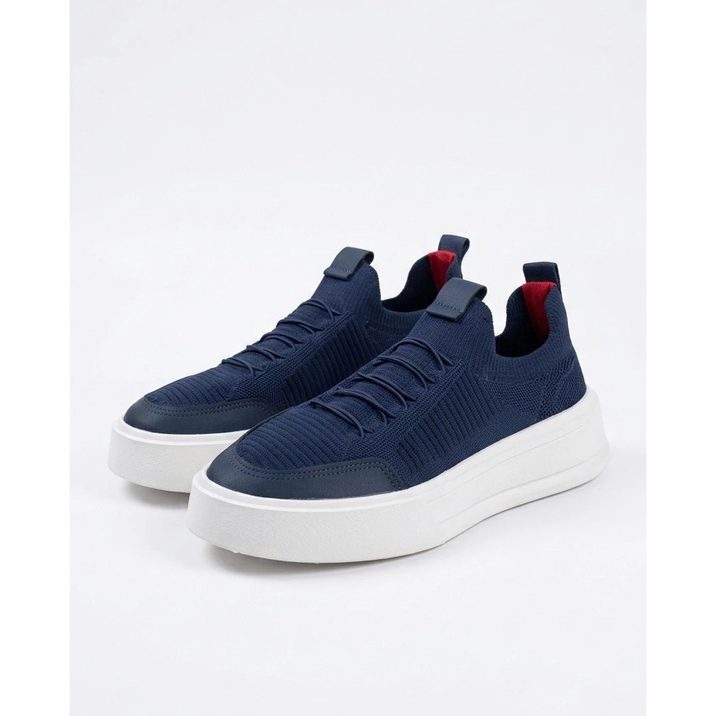 Tênis Masculino Casual Urbano Luxo Solado Alto Super Confortável