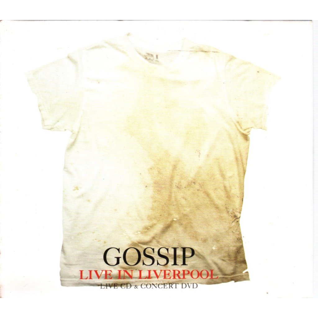 CD + DVD GOSSIP - LIVE IN LIVERPOOL ( DIGIPACK )