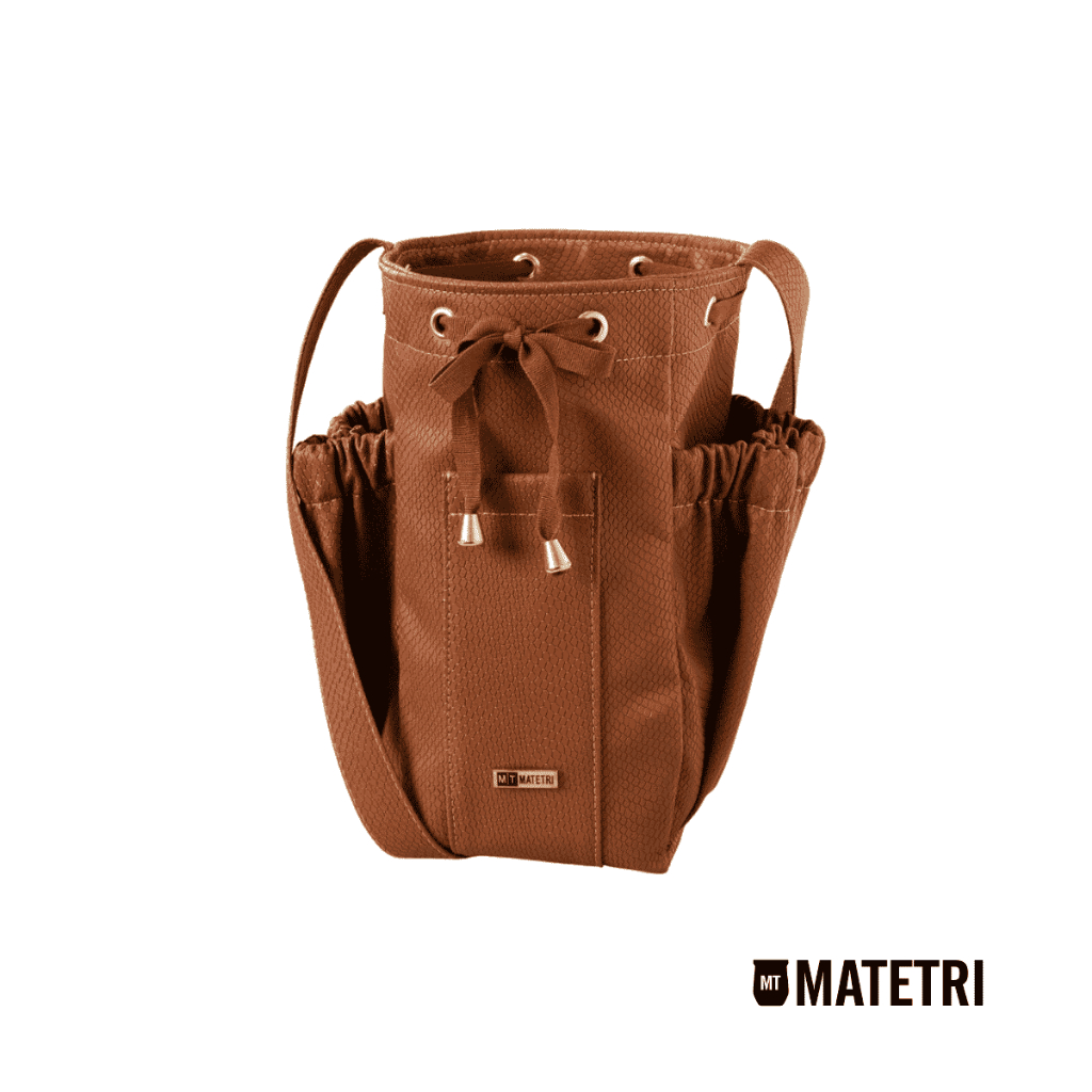 Mateira Bolsa para Chimarrão Chimabag Matetri | Alça de Mão, Bolsos Funcionais com Detalhes Dourados