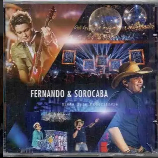 Cd - Fernando & Sorocaba - Sinta Essa Experiência SERTANEJO SOM LIVRE ORIGINAL Lacrado