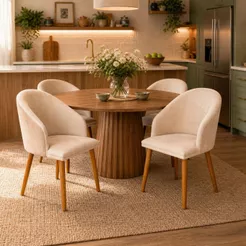 Kit 2 Cadeira Diamante Mesa Jantar Luxo Resistente Sala Escritório