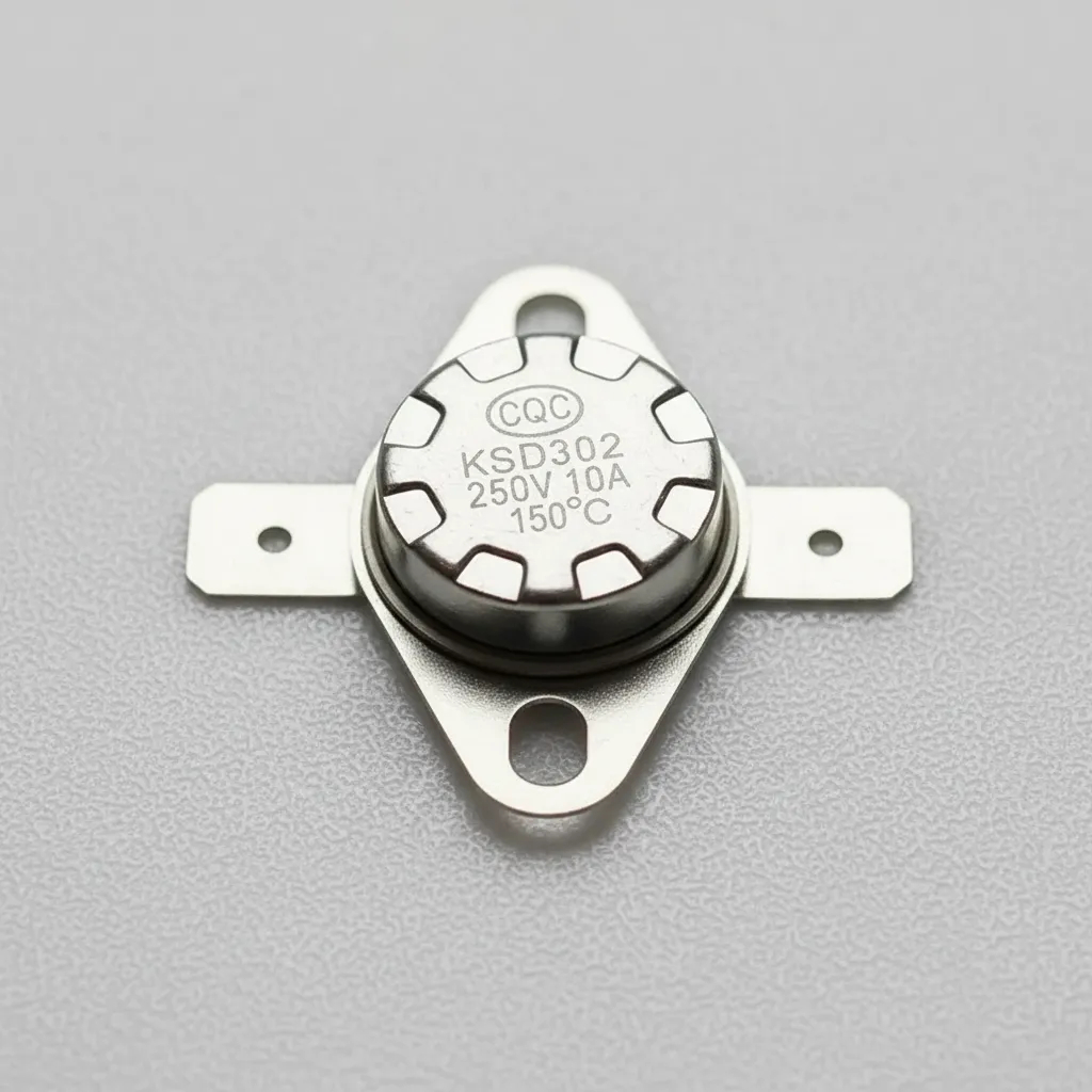 Termostato Ceramico Ksd 302 150 Graus 10 Amperes 250 Volts