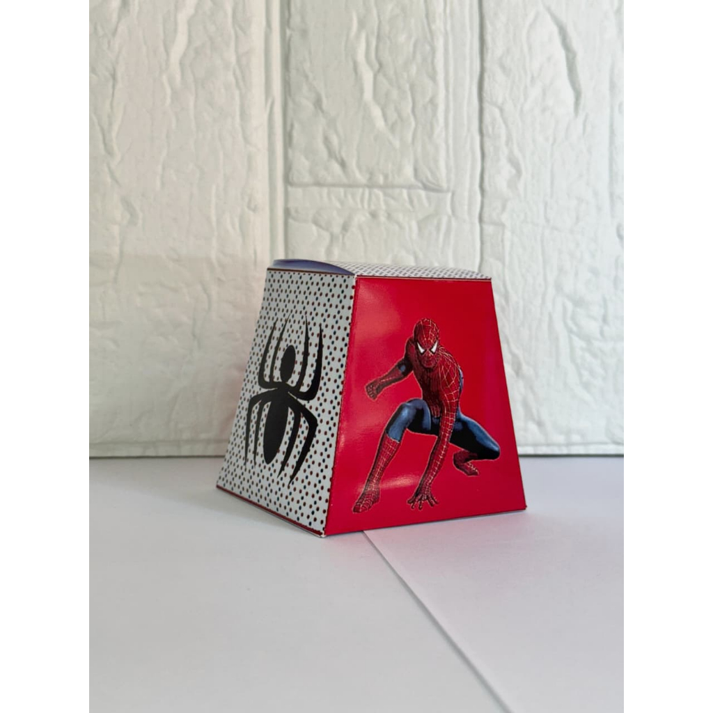 Caixa Sino Homem Aranha / Homem Aranha Personalizada/Lembrancinha de Festa /Aniversário/Personalizados para festas
