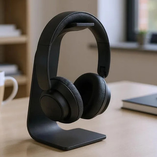 Suporte para Fone de Ouvido Premium | Headset Base Antiderrapante | Organizador Gamer Mesa Setup