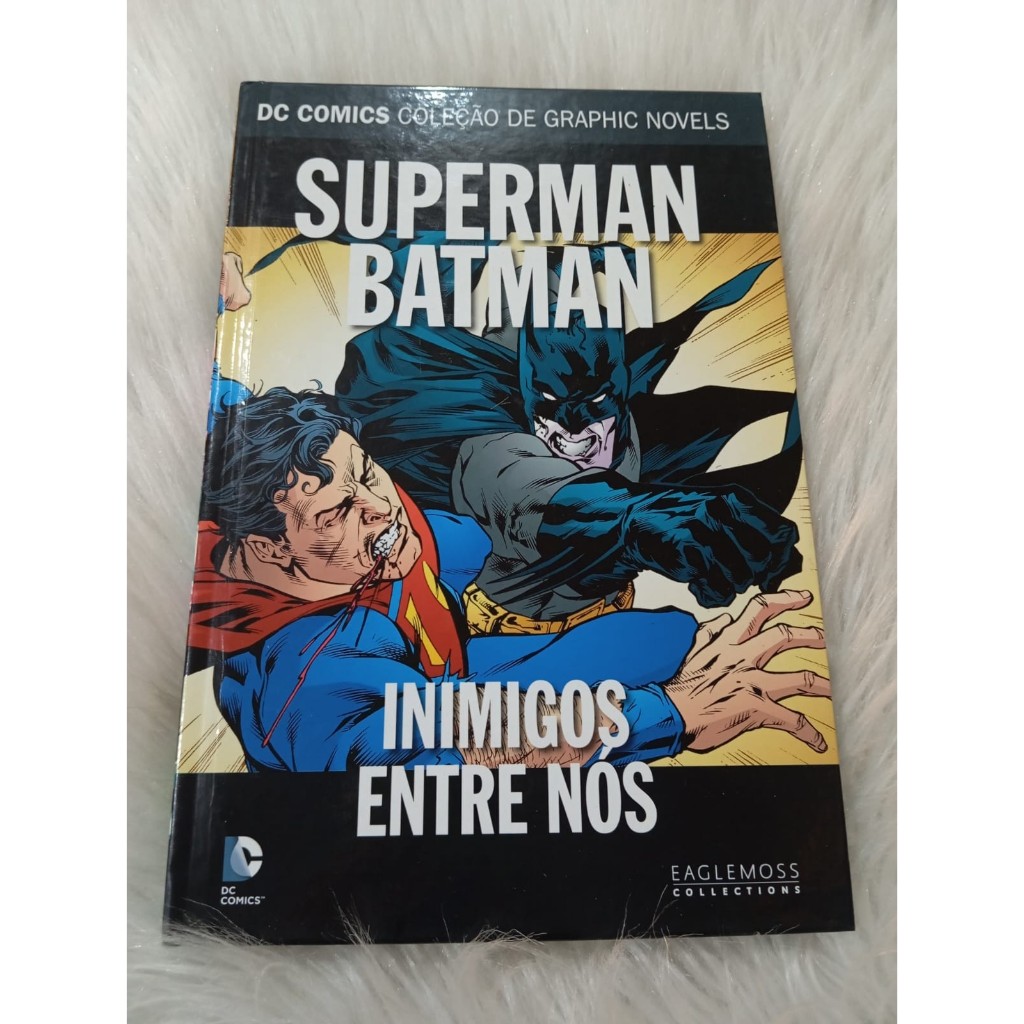 Gibi Superman Batman Inimigo Entre Nós Dc Comics Coleção de Graphic Novels