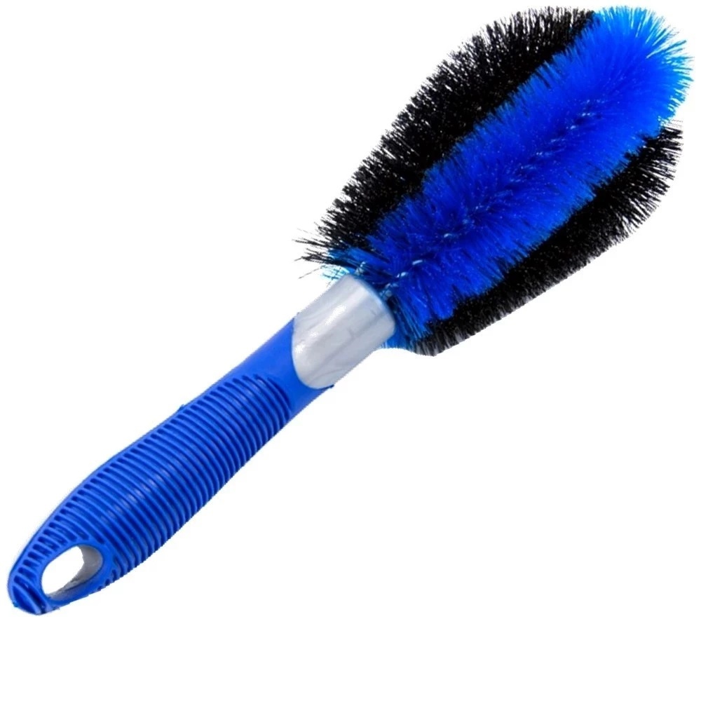 Escova para limpeza de furo de rodas 30 cm x 6 cm automotiva