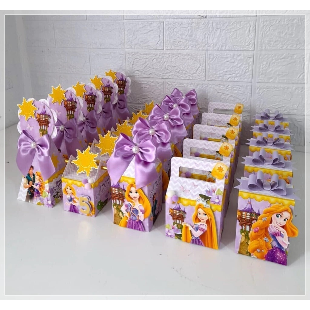 kit caixinha personalizada enrolados rapunzel-lembrancinha personalizada-caixinha personalizada-festa personalizada