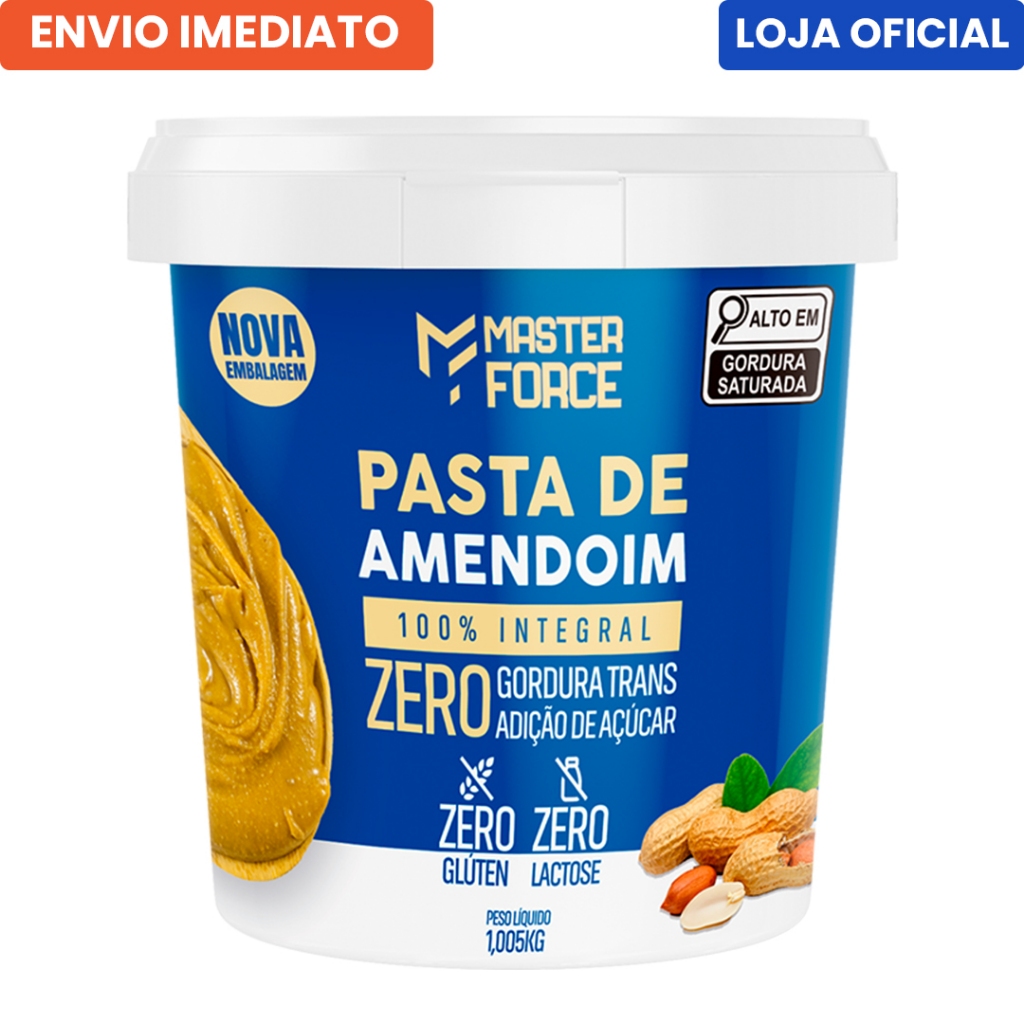 Pasta de Amendoim Integral 1kg