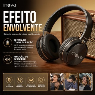 🎧 Fone Bluetooth INOVA: Só R$ 64,99!