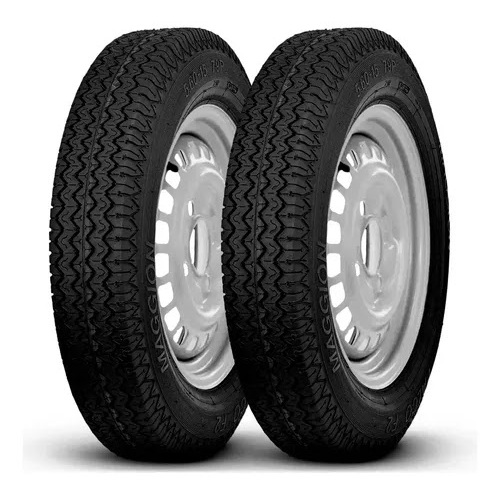 Kit 2 Pneus 5.60-15 Maggion Falco F2 4 Lonas 79P