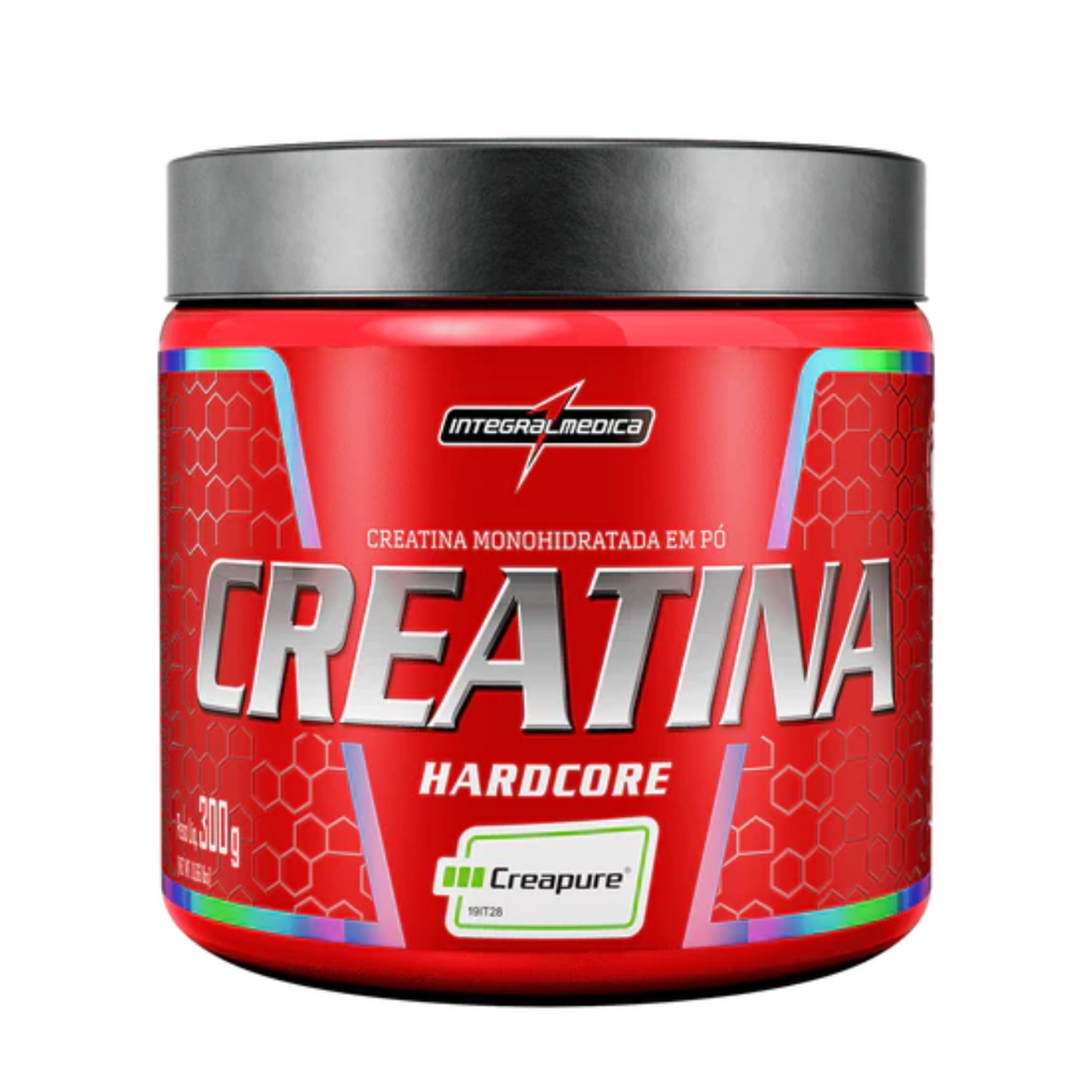 Creatina Hardcore Creapure 100% Pura 300g  - Integralmedica