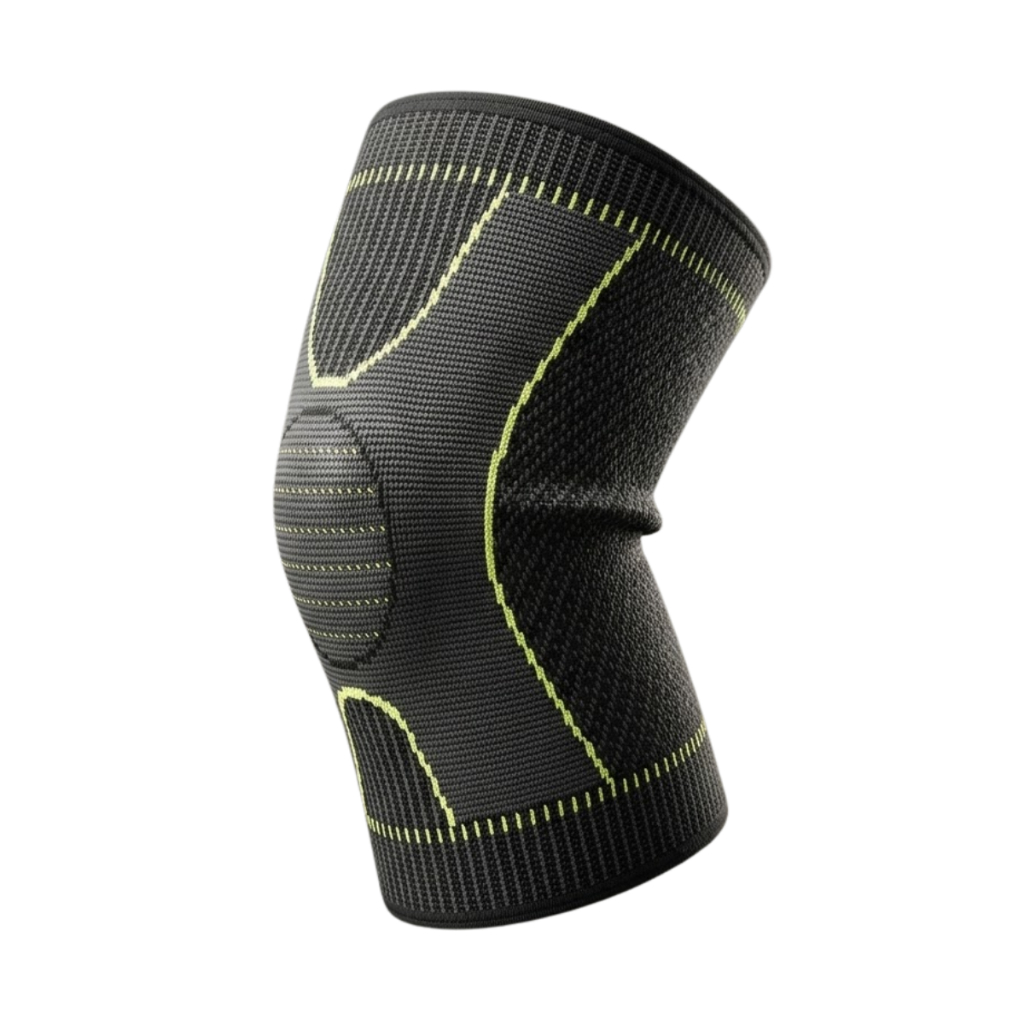Kit Joelheira Compressão Ortopédica Esportiva Ajustável Suporte Academia Corrida Treino Proteção