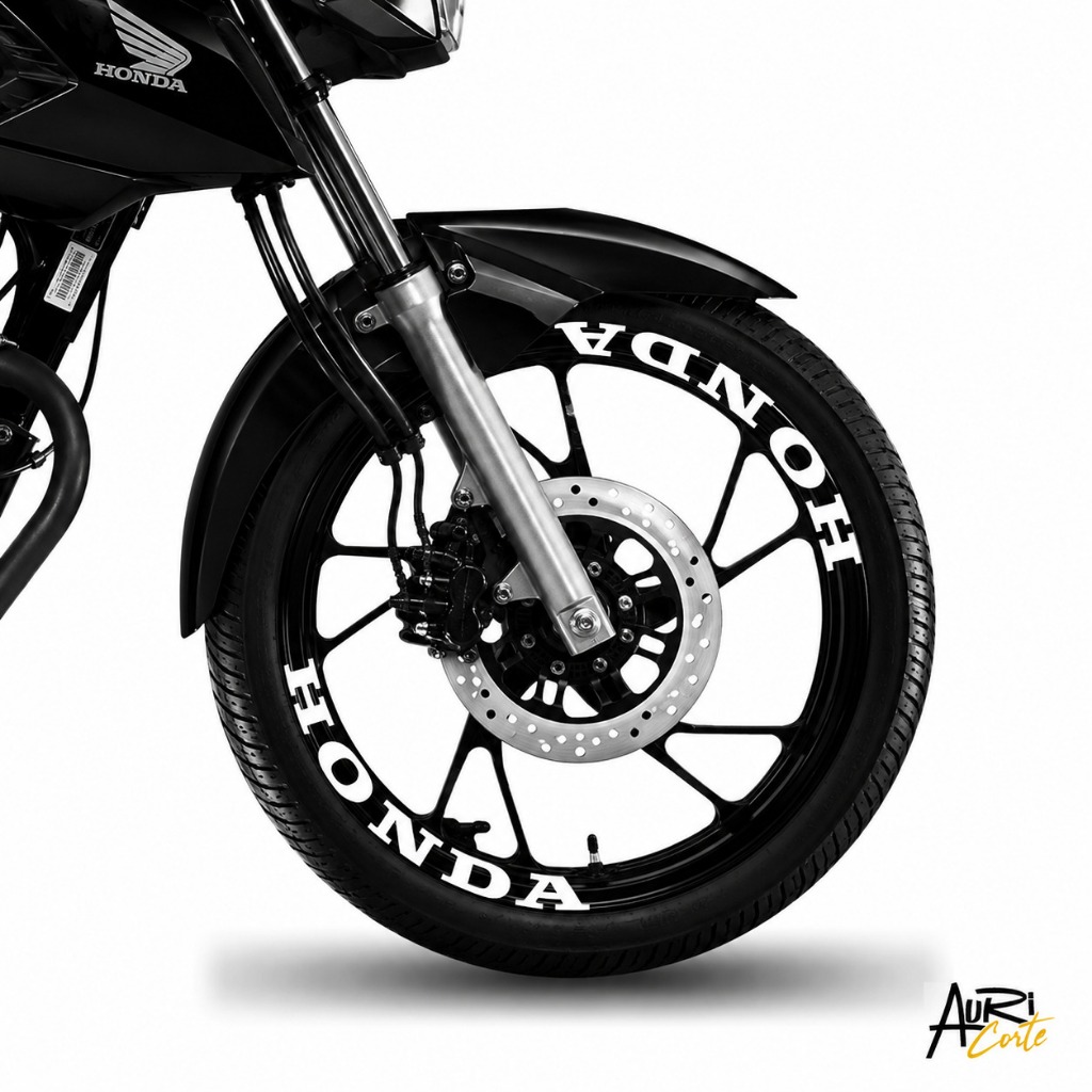 adesivo honda original para roda de motos de ata durabilidade e qualidade