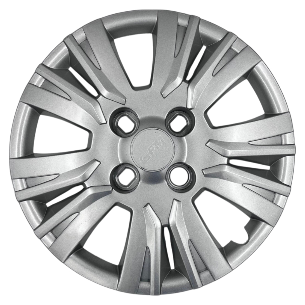 01 Calota Grid Roda Aro 13 Fiat Palio Essence 2014 2015 2016 Completa Emblemas